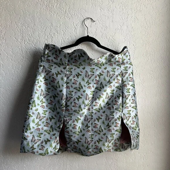 Fashion Brand Company - Butterfly Ink Stain mini Skirt - Size XL - Picture 3 of 6